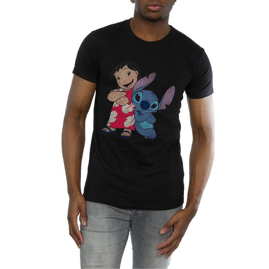 Lilo & Stitch Lilo und Stitch Bedrucktes T-Shirt  