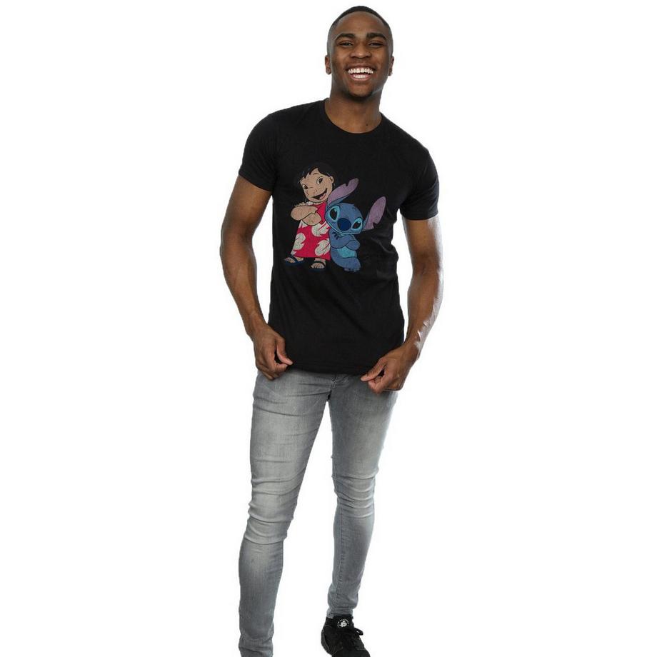 Lilo & Stitch Lilo und Stitch Bedrucktes T-Shirt  