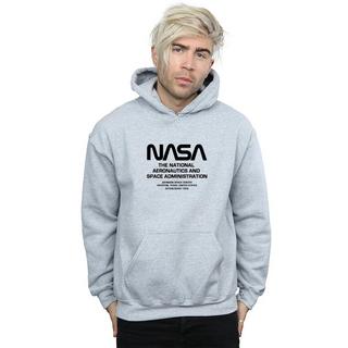 Nasa Felpa con Cappuccio Stampata  
