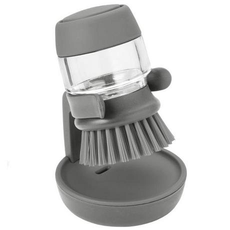 eStore Spazzola per piatti con contenitore per sapone  