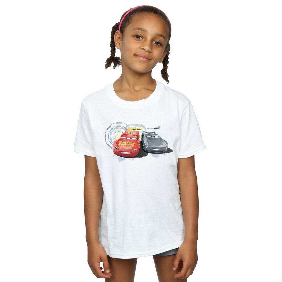 Disney  Cars Lightning Vs Storm TShirt 