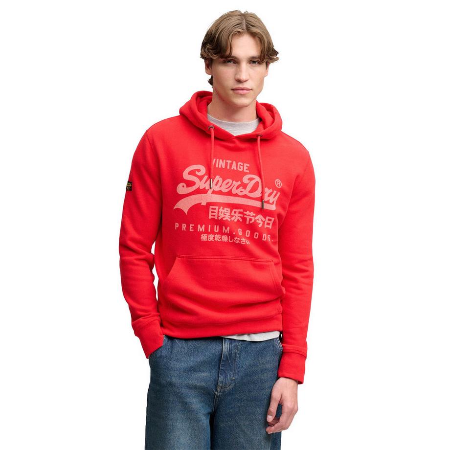 Superdry Felpa Uomini Confezione da 1 Vestibilità confortevole-Vl Classic Hood  