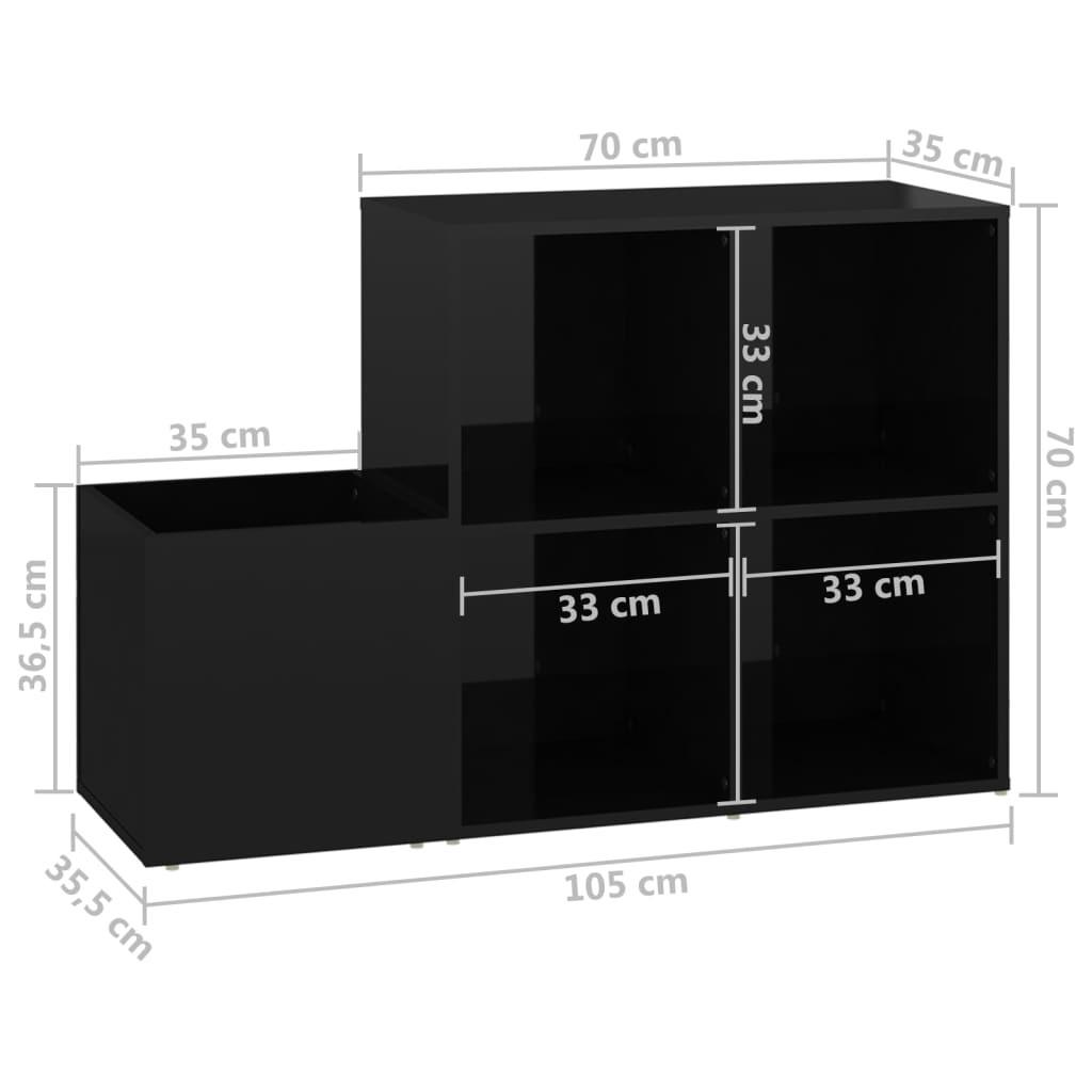 VidaXL Schuhschrank holzwerkstoff  