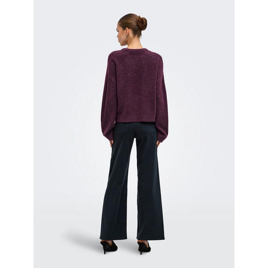 ONLY Pullover girocollo maniche lunghe  