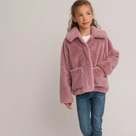 La Redoute Collections Manteau chaud en tissu duveteux acheter