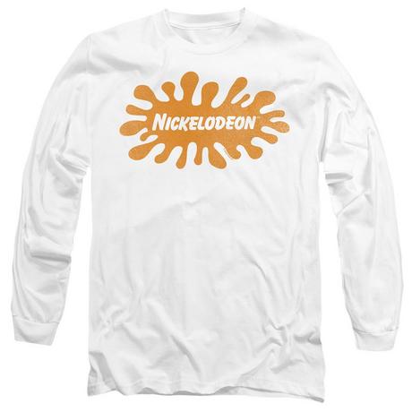 Nickelodeon Splat Logo T-Shirt Maniche Lunghe  