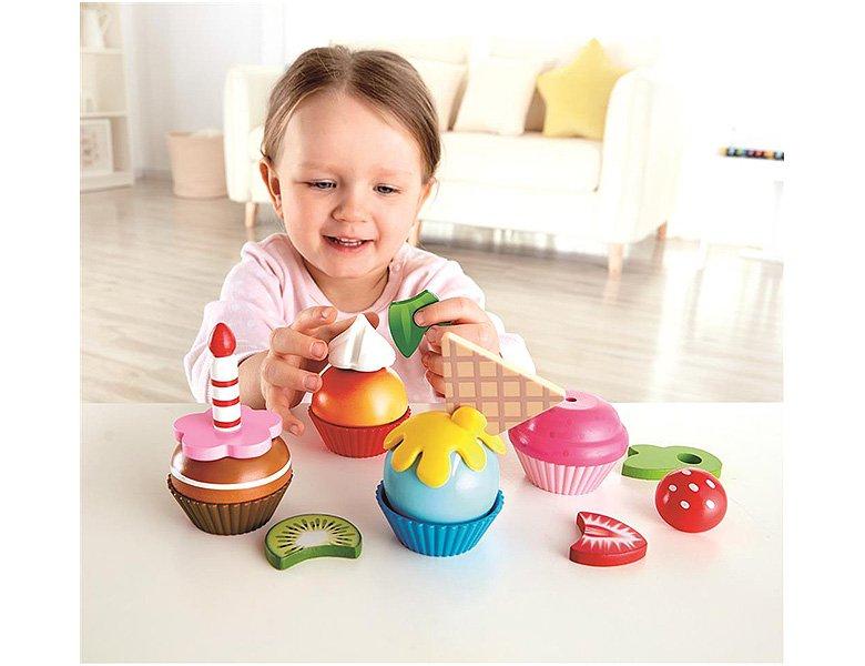 Hape  Rollenspiele Cupcakes 