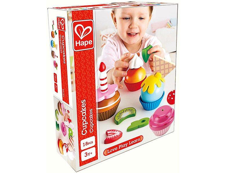 Hape  Rollenspiele Cupcakes 