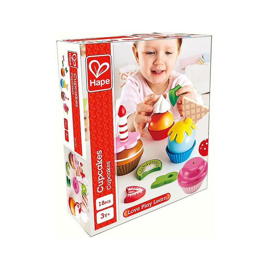 Hape  Rollenspiele Cupcakes 