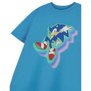 Sonic The Hedgehog  Glow Trio TShirt  kurzärmlig 