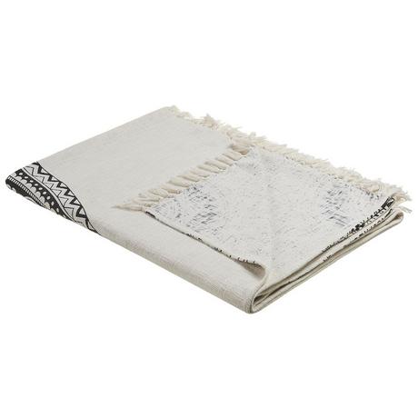 Beliani BERHAMPORE Coperta in Cotone Retrò  