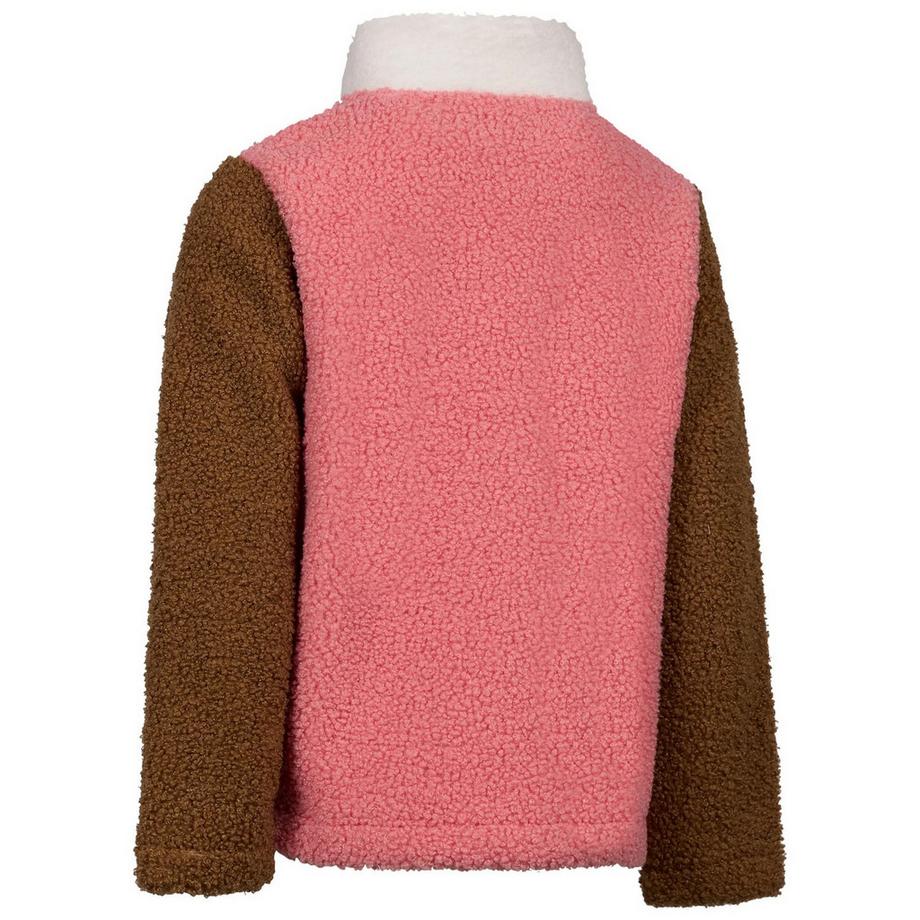Trespass  Haut Polaire Col Montant Zippé Motiftyle Blocs De Couleurs Mitta 