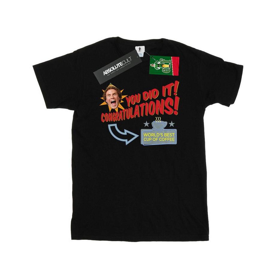 Elf World's Best Coffee T-Shirt  