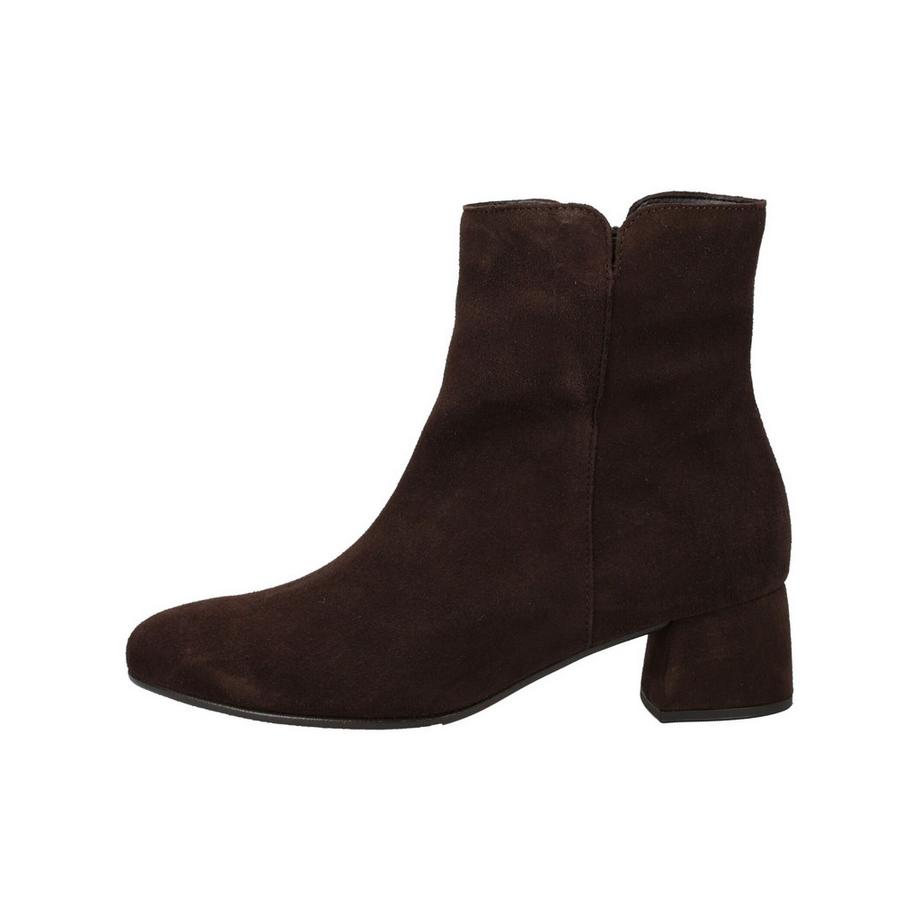 Gabor Veloursleder Stiefelette mit Blockabsatz  