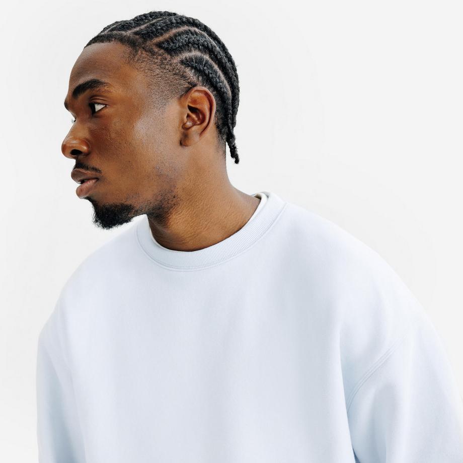 DECATHLON Oversized Rundhals Baumwoll-Sweatshirt  