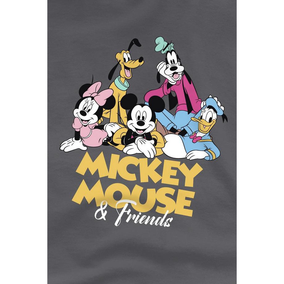 Disney Mickey Mouse & Friends T-Shirt Stampa Grafica  