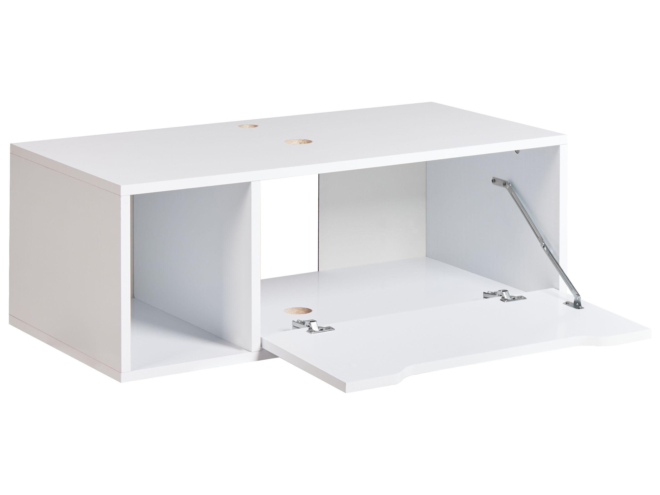 Beliani Wandmontierter Waschbeckenunterschrank aus Mitteldichte Spanplatte (MDP) Modern CASCAVEL  