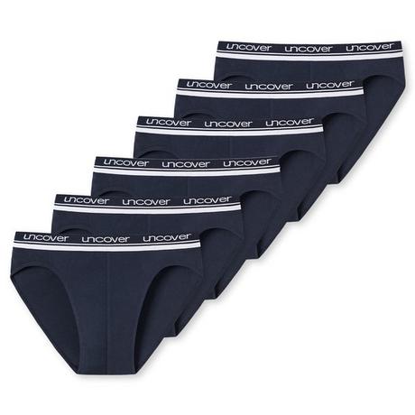 Uncover by Schiesser  Basic - lot de 6 - Slips 