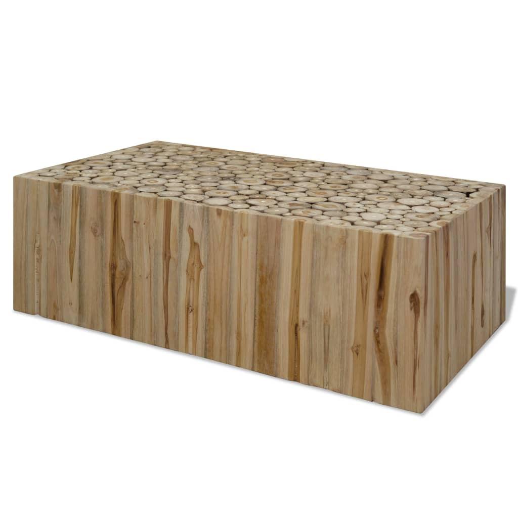 VidaXL Couchtisch teak  