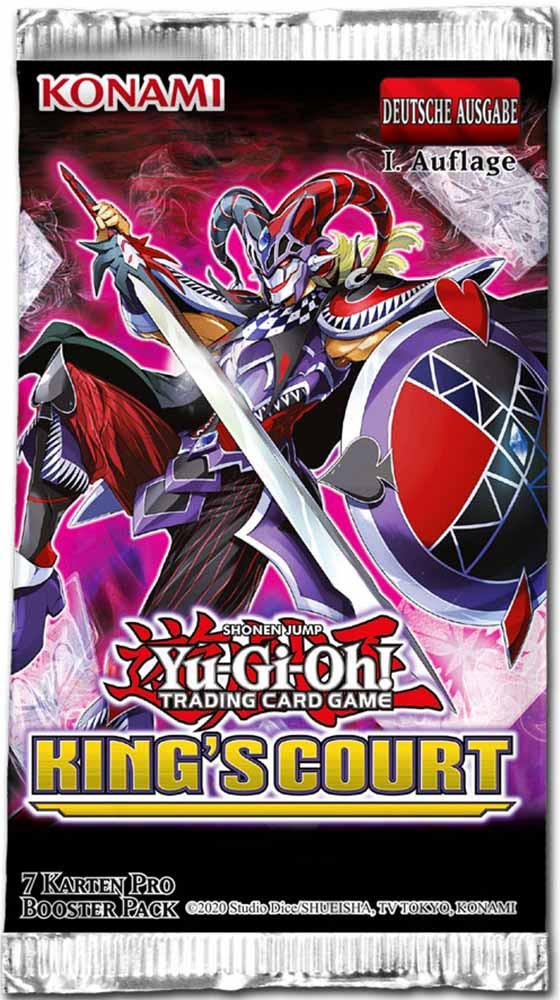 Yu-Gi-Oh!  Kings Court Booster - 1. Auflage  - DE 