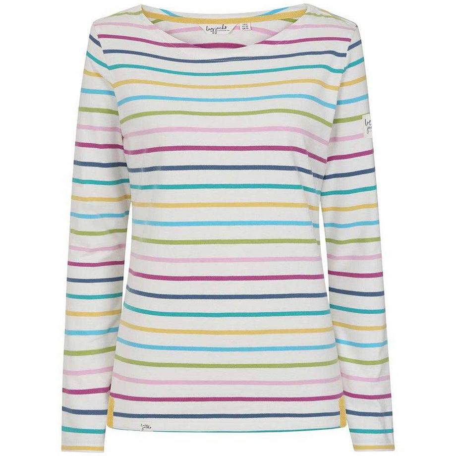 Tshirt manches longues motiftyle blocs de couleurs en rayures BRETON