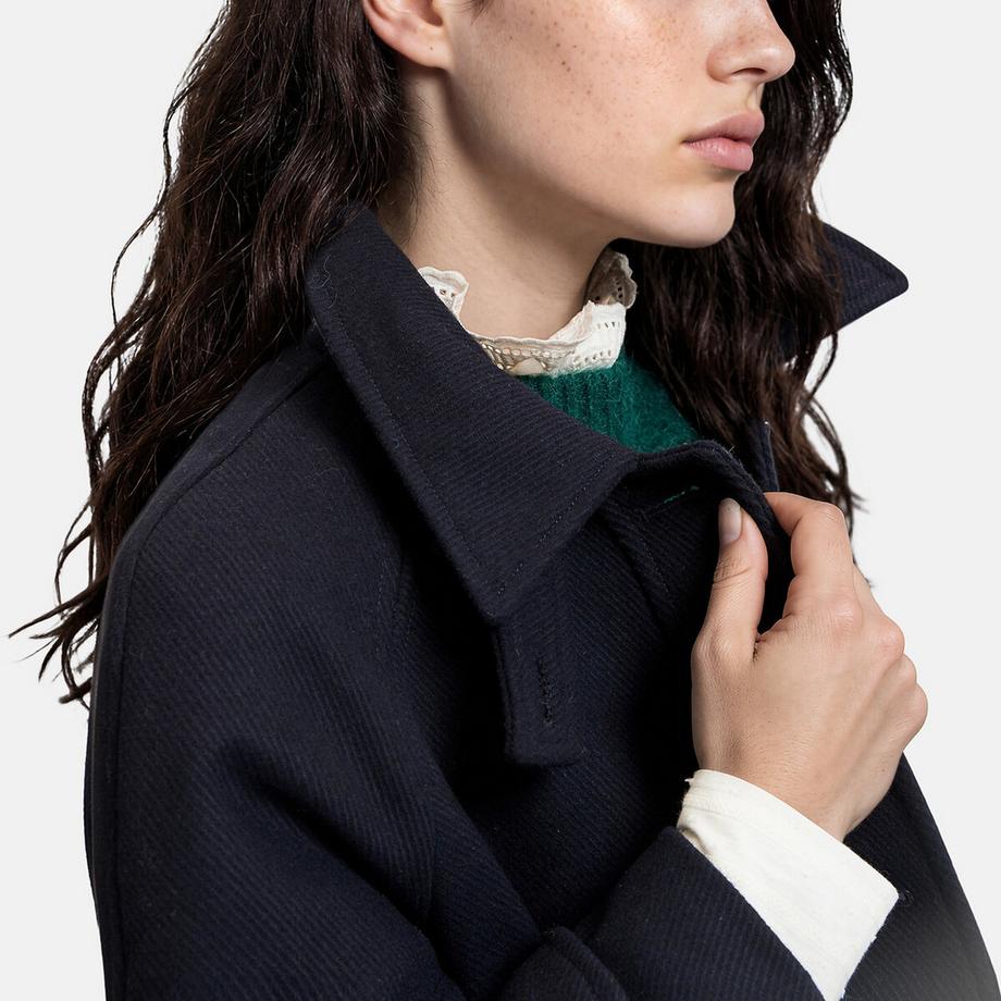 La Redoute Collections Cappotto con chiusura a bottoni  