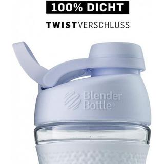 Blender Bottle  20oz / 590ml BlenderBottle SportMixer Twist, White 