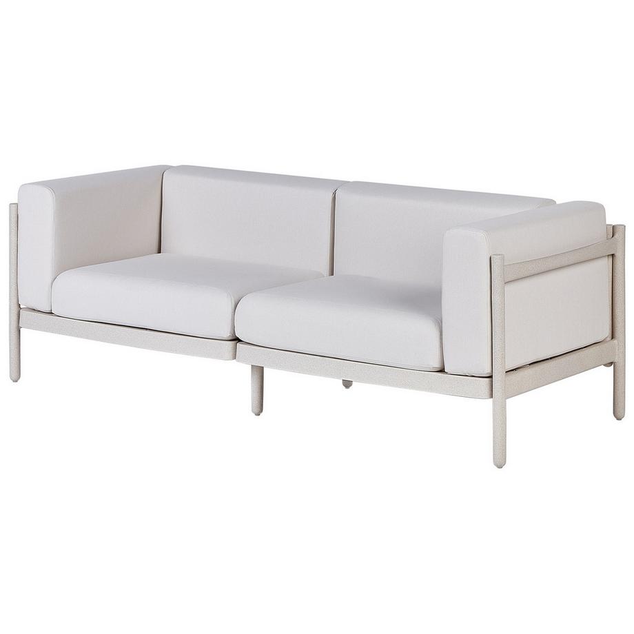 Beliani 2 Sitzer Sofa aus Kunststoff Modern FERRETTI  