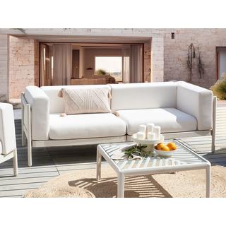 Beliani 2 Sitzer Sofa aus Kunststoff Modern FERRETTI  