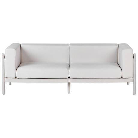 Beliani 2 Sitzer Sofa aus Kunststoff Modern FERRETTI  