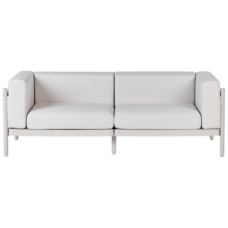 Beliani 2 Sitzer Sofa aus Kunststoff Modern FERRETTI  