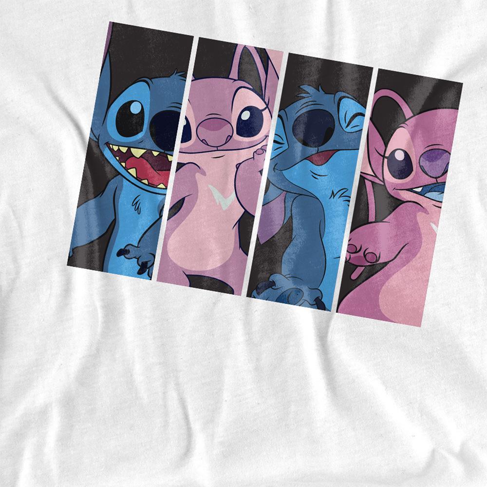 Lilo & Stitch Lilo & Stitch Stitch e Angel T-shirt a maniche lunghe  