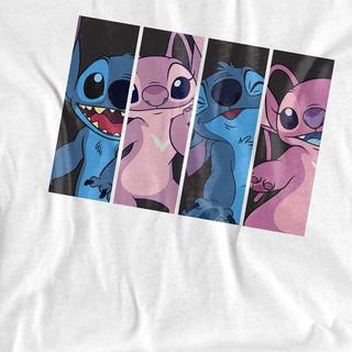 Lilo & Stitch Lilo & Stitch Stitch e Angel T-shirt a maniche lunghe  