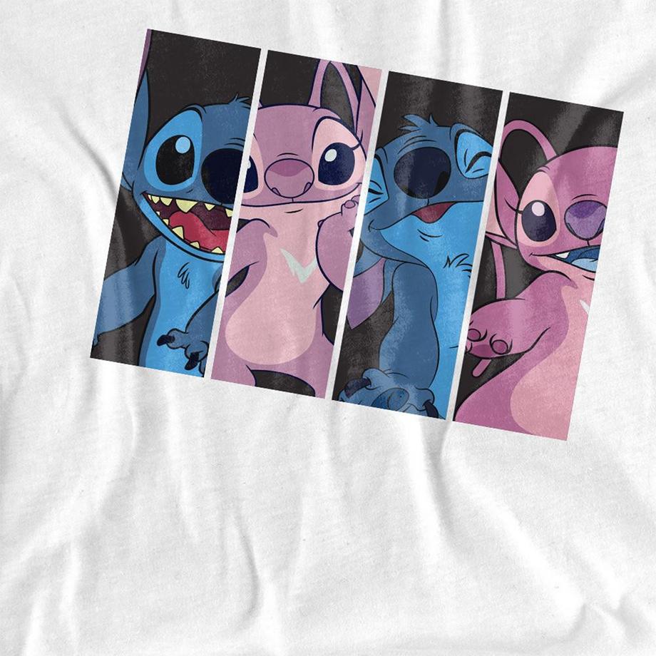 Lilo & Stitch Lilo & Stitch Stitch e Angel T-shirt a maniche lunghe  