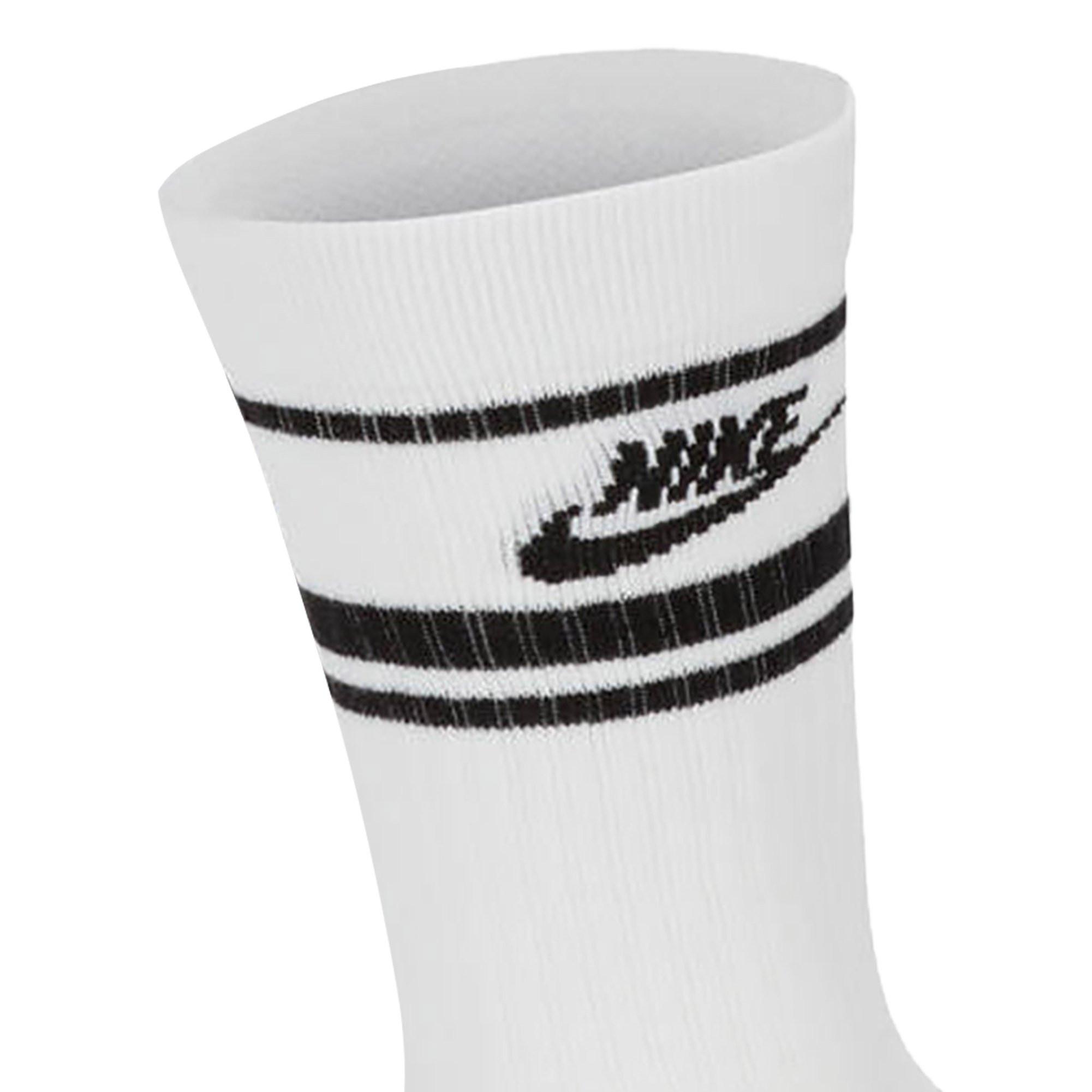 NIKE Essential Stripe Crew Socken 3er Pack  