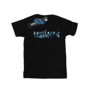 Tshirt AQUAMAN TEXT LOGO