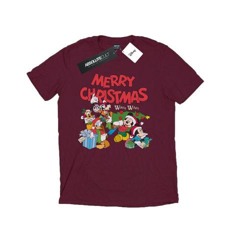 Disney  Tshirt MICKEY MOUSE AND FRIENDSWINTER WISHES 