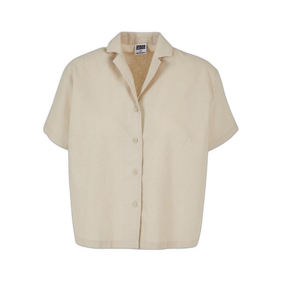 Camicia da donna in misto lino Urban Classics