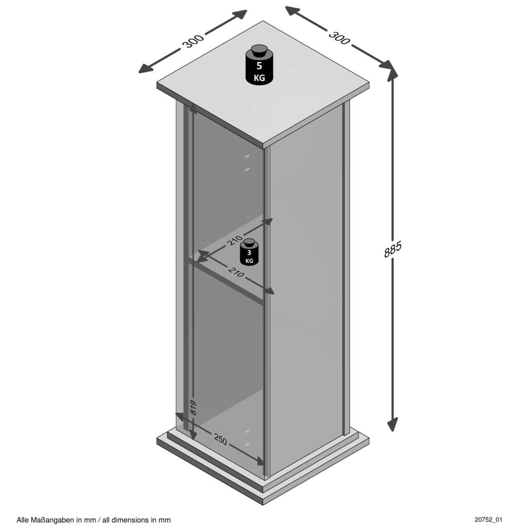 Calicosy Colonne de Rangement 1 Porte H88,5 cm - Essex  