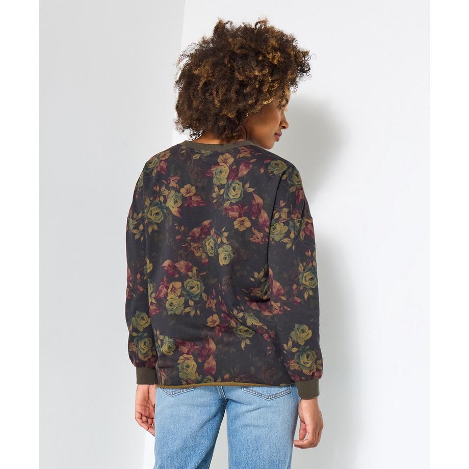 Joe Browns Felpa con motivo floreale girocollo  