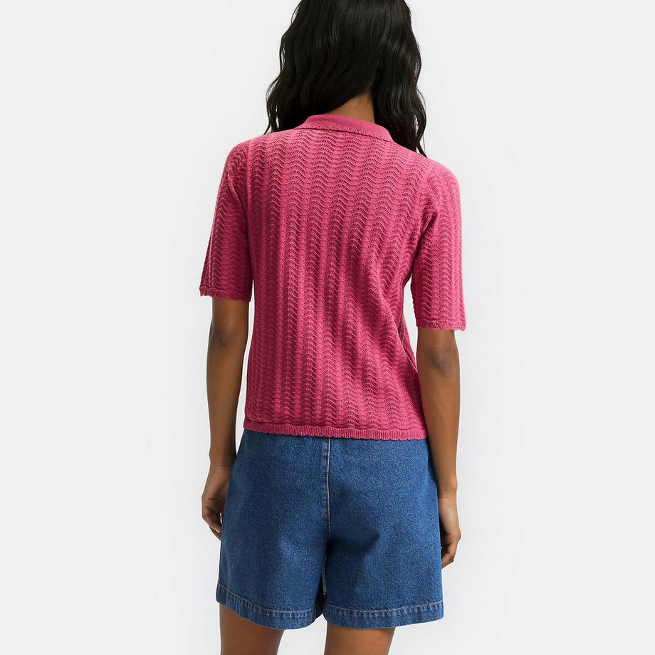 La Redoute Collections Pullover mit Polokragen  