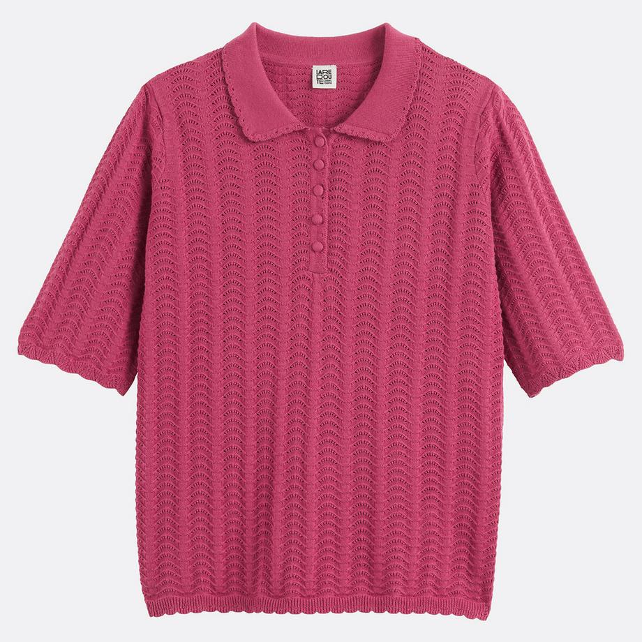 La Redoute Collections Pullover mit Polokragen  