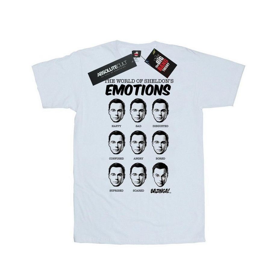 The Big Bang Theory Sheldon Emotions T-Shirt  