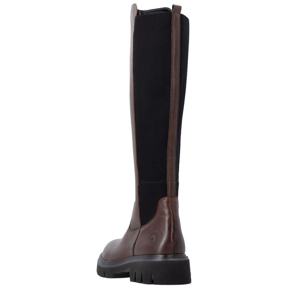 Remonte Knielange Stiefel mit kräftiger Sohle Stiefel 