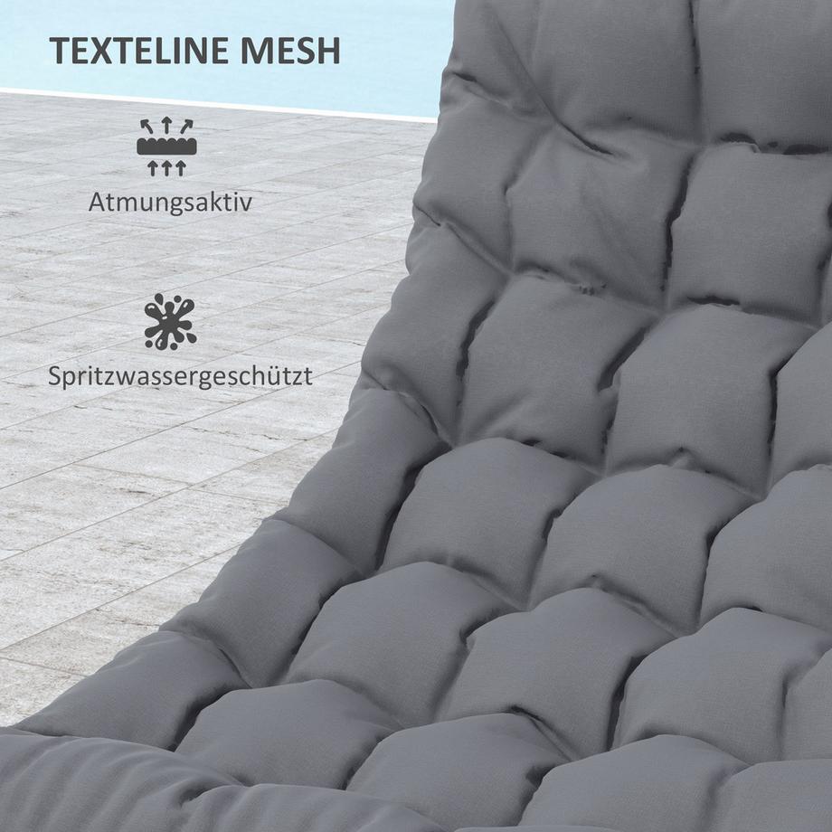 Outsunny Ensemble de meubles de balcon  