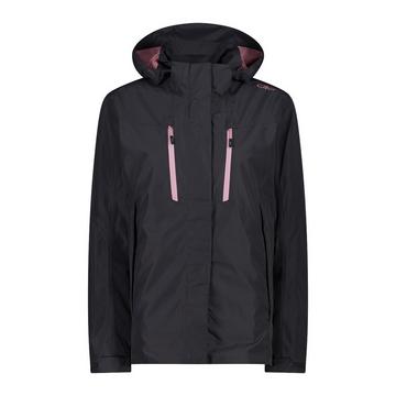 vete imperméable à capuche zippé