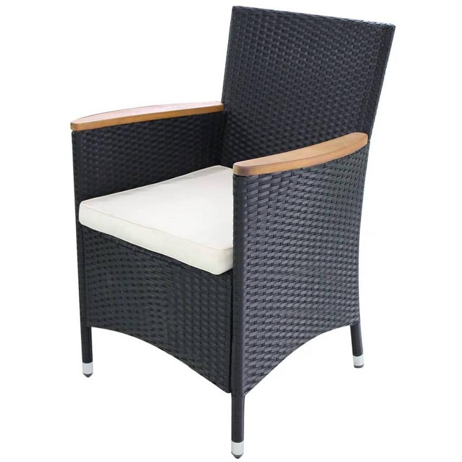 VidaXL Chaise de jardin rotin synthétique  
