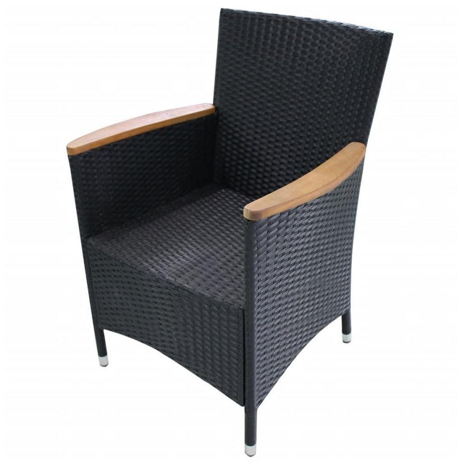 VidaXL Chaise de jardin rotin synthétique  