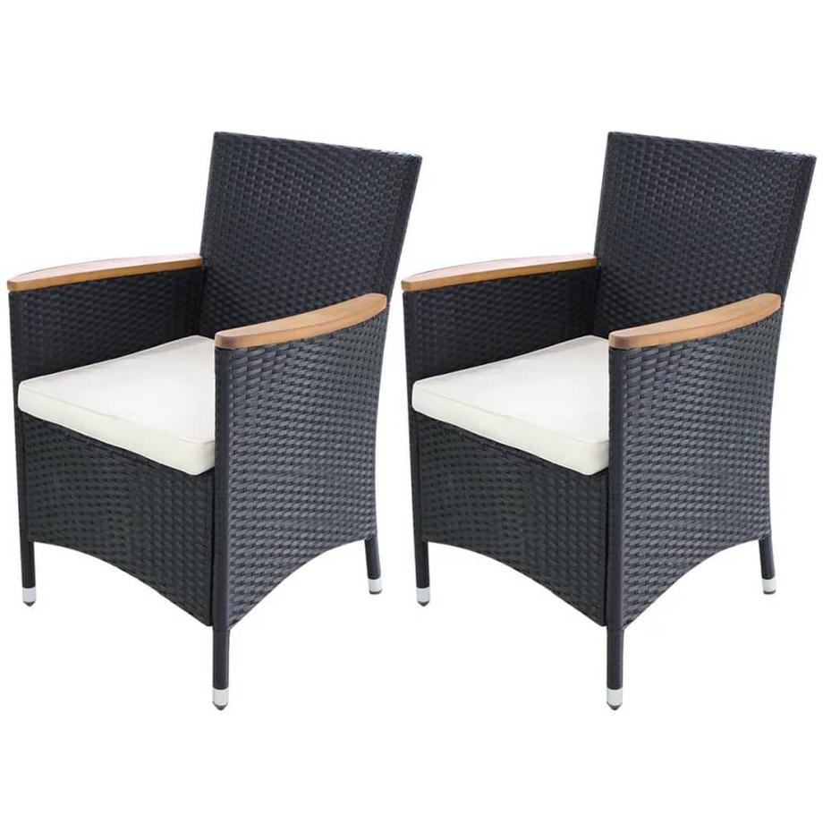 Chaise de jardin rotin synthétique