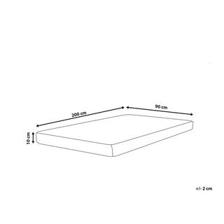 Beliani Matelas en mousse en Mousse de polyuréthane PICCOLO  